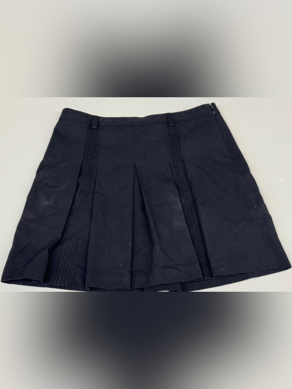 Maurices Black Pleated Mini Skirt